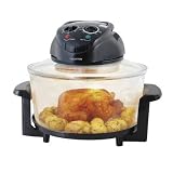 12 Litre Halogen Convection Oven in Black: convection oven