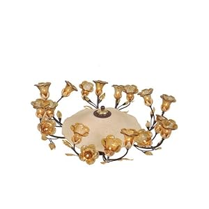 Meyda Tiffany 82759 Bronze Celestial Bouquet Traditional Classic Twenty Light Down...