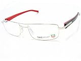 Tag Heuer - TAG HEUER 8001 TagHeuer Trends 005 Black/Red Optical Eyeglasses Frame 52x17