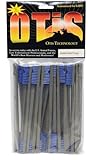 Otis Technology Double End Receiver Brush, Blue Nylon, 25 Qty FG-316-25 BLU