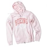 Woven Print Full Zip Sweatshirt - Women