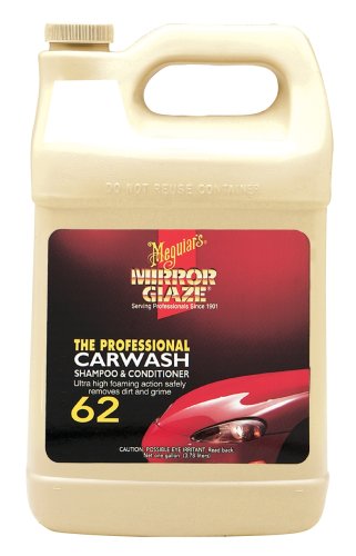 Meguiar's M6201 Carwash Shampoo & Conditioner 1 gallon, pack of 4