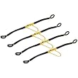 Mesh Cord Wristwatch Yellow & Black Bands