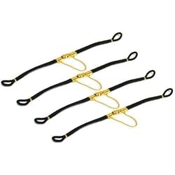 Mesh Cord Wristwatch Yellow & Black Bands