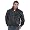 Bomber, Motorcycle Style Italian Stone Black Genuine Leather Jacket Coat (Adult large)