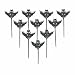 Fledermaus-Picks aus Kunststoff, 7,6 cm, 10 Stk.