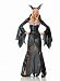 Halloween Costume Horror Gothic Demon Witch with Horn