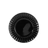 Sasaki Dynasty Black Salad Plate