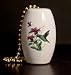 Hummingbird Porcelain Fan / Light Pull