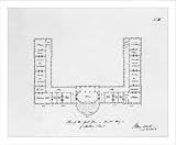 Historic Print (L): [Military academy. First floor plan or chamber story plan]