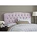 Tufted Arch Headboard in Lilac Size: Full
