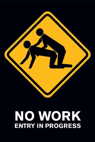 Empire 390790 Fun - No Work - Akt Poster Erotik Poster Fotos Modelle nackte hot Girls sch&ouml;ne Frauen Gr&ouml;sse 61 x 91.5 cm