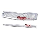 03-07 Cadillac CTS Stainless Mesh Grille Grill Combo Insert by APS