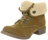 Blowfish Knick/ Karona FURR Lace Bootie BF2326SH AU12, Damen Klassische Halbstiefel & Stiefeletten, Braun (earth fawn PU BF223), EU 42