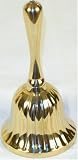 Two 3.5" Brass Hand Bells #16721