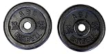 Regular Black Weight Plates- 4 x 10lb