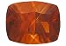 10x8mm Cushion Radial Cut Fire Citrine Loose Gemstone