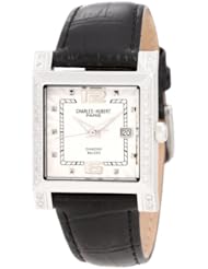 Charles-Hubert, Paris Womens 18310-WBC Diamond Baleen Collection Stainless Steel Diamond Watch