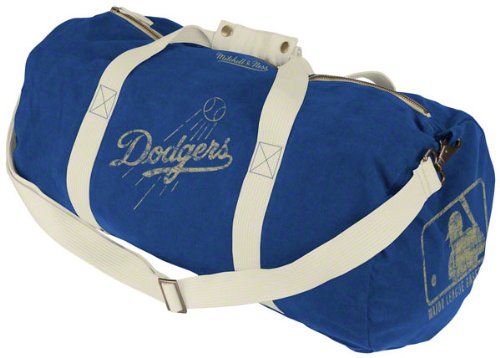 Los Angeles Dodgers Canvas Duffle Bag (Blue)