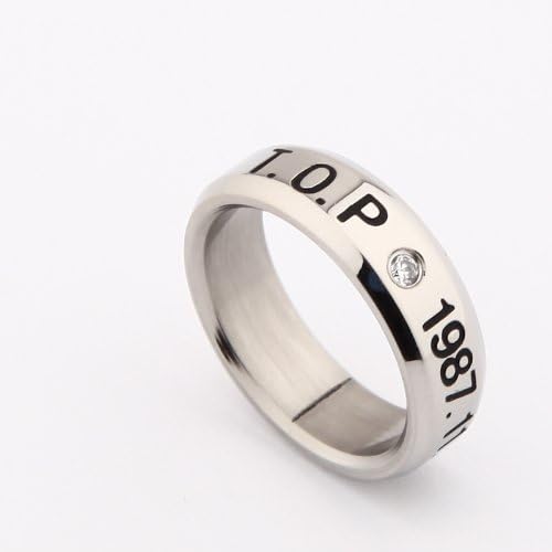 KPOP new accessories Bigbang all star titanium steel ring
