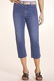 Per Una Roma Cropped Denim Jeans with Belt [T62-4523H-S]