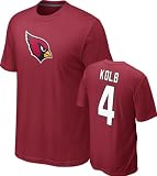 Kevin Kolb #4 Red Nike Arizona Cardinals Name & Number T-Shirt
