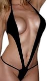 SpicySpot Sexy Micro Mini Thong Back Halter Top Bikini