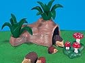 Playmobil Hedgehog Family with Cave
