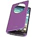 LG Smart Flip On Folio Quick Circle Window Case for LG G3