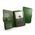 Tuff-Luv  - Funda de cuero para Kindle Keyboard, color verde