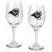 St. Louis Rams NFL 2pc Wine Glass Set - Primary Logo