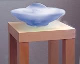 12 Inch Color Changing LED Mist Table Lamp (Blue Bowl)