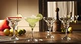 Check out these Fifth Avenue Crystal Margarita Glasses - Set of 4
