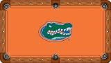 University of Florida Pool Table Felt - Professional 8ft - Gator Logo Orange