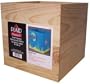 Unfinished 9" Wooden Crate Style Box from Plaid