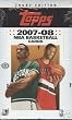 2007-08 Topps NBA Basketball Factory Sealed Hobby Box (36 Packs/Box & 9 Cards/Pack)