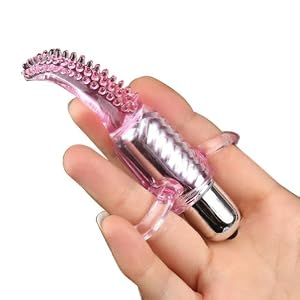 Eforstore Sex Massager 10 Speed Love Egg Wireless Bullet Pussy Stimulator Female Mastrubation Vibration Waterproof Adult Toys Clitorial Stimulation Toy Multi Feelers Tongue with Finger Ring Design Sex Devices for Women Lover Couples