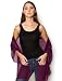 Azuri Silk Chiffon Wrap - 110 Colors, Plum