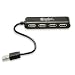 Connectland CL-U2MNHUB-4B 4 Ports USB V2.0 Mini Hub (Black)