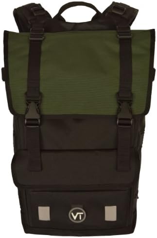 Velo Transit Men's Navigator 30 Waterproof Urban Cycling Commuter Backpack, Olive/Black, Medium
