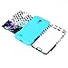 Galaxy S4 Case, Tradekmk(TM) Latest Fashion Hot Sale Hybrid Three-in-one Durable Bumper Hard Soft Combo Back Case Cover Protector[Anchor+Waves+Starry Sky] Compatible with Samsung Galaxy S4 i9500[+Stylus+Screen Protector+Cleaning Cloth]-(Blue)