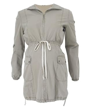 Maternity Parka - Stone