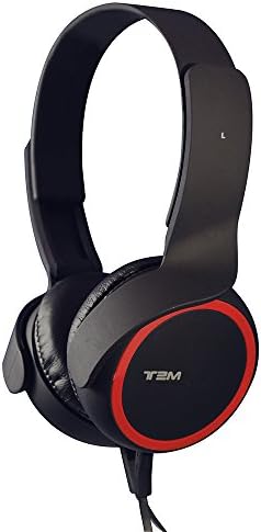 EVOLV T2M Headphones, Red/Black