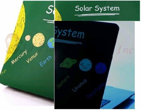 UC - Solar System Design Macbook Air 13-inch Rubberized Hard Case for Macbook Air 13.3" (A1466 &amp; A1369) (NEWEST VERSION) Shell Cover