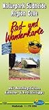 Rad- und Wanderkarte Naturpark Südheide - Region Celle: Mit Ausflugszielen, Einkehr- & Freizeittipps, reissfest, wetterfest, beschriftbar und wieder abwischbar. 1:75000