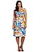 Jones New York Women's Plus-Size Printed Floral Knit Dress, Multi, 2X