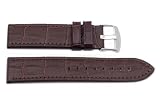 Hadley Roma Genuine Brown Alligator Grain 26mm Leather Panerai Watch Band