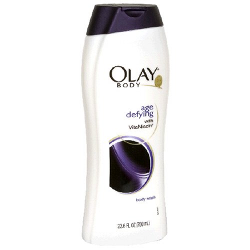 Olay Age Defying Body Wash with Vita Niacin, 23.6-Ounce Bottles (Pack of 3) by Olay
