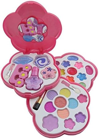 Petite Girls Play Cosmetics Set - Fashion Makeup Kit for Kids New
