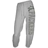 NFL Green Bay Packers Ladies Ash Takeaway Fleece Capri Pants (X-Large)